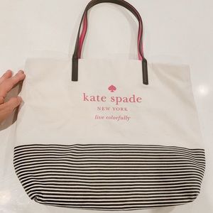 Kate Spade Tote / Beach Bag / Carry All